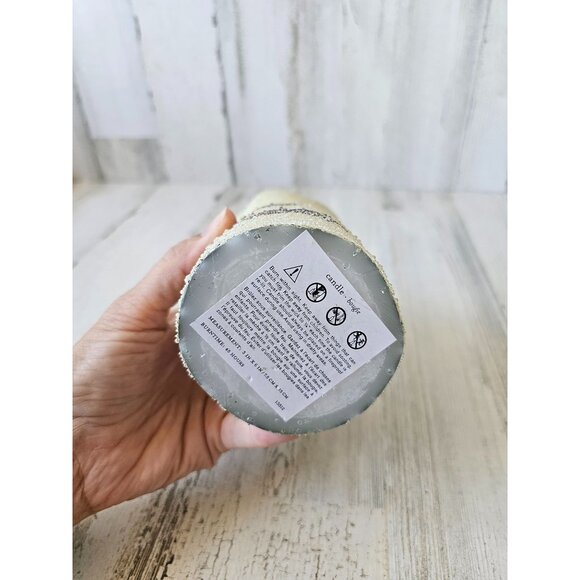 Pottery Barn candle birch glass sugared tree decor - Picture 7 of 8